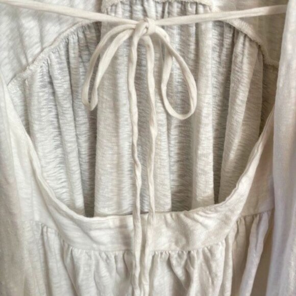 Free People Beach Maxi dress with Shoulder Draping - Picture 8 of 11